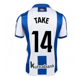 Real Sociedad Takefusa Kubo #14 Hjemme skjorte 2024-25 Kortermet